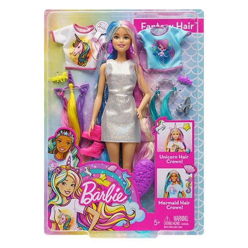 MATTEL美泰兒 Barbie芭比娃娃 - 芭比夢幻髮型組