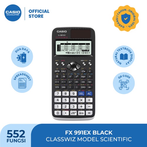 卡西歐 ClassWiz 模型科學計算器 FX-991EX