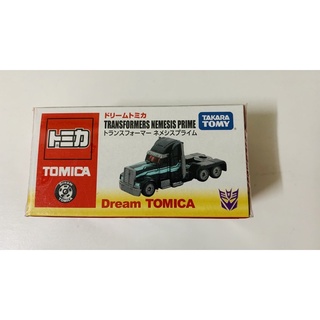 絕版限量Tomica 變形金剛 拖車頭 黑色 柯博文