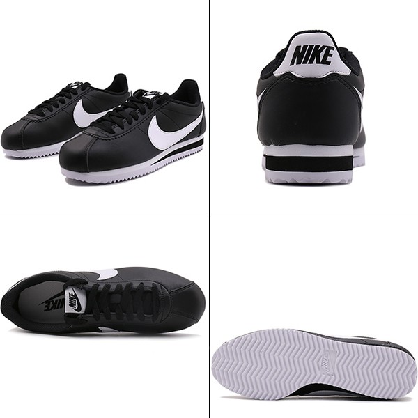 nike cortez hitam