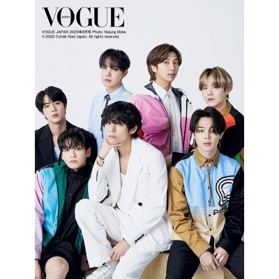 現貨台中秒發 Bts 防彈 Vogue 封面防彈少年團同款海報不乾膠牆貼粉絲應援周邊 蝦皮購物