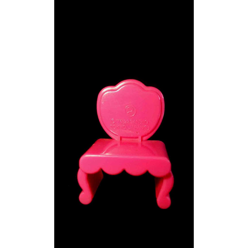 C-19 櫃 現況品 ： HELLO KITTY 景品 配件 小椅子 　富貴玩具店