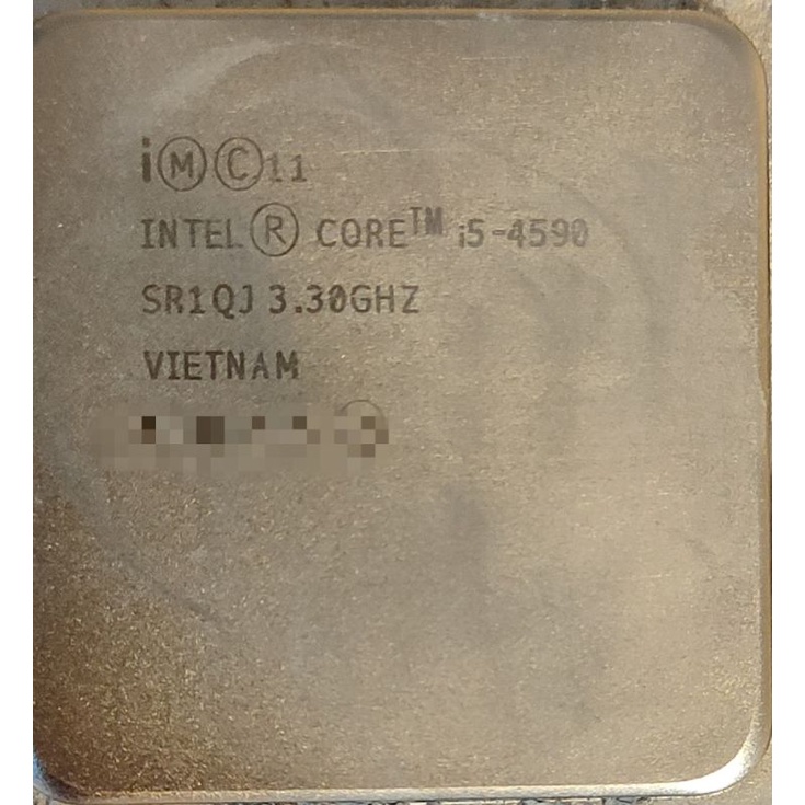 Intel i5 4590 過保 個保七天