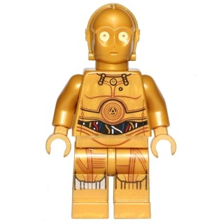 LEGO-星際大戰人偶- sw700 C-3PO 75136