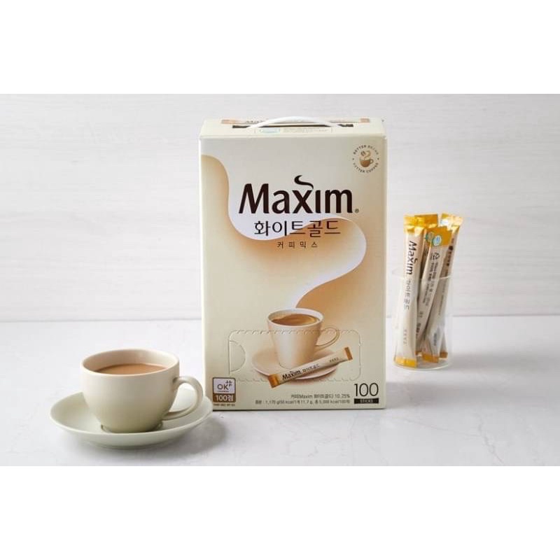 「現貨」韓國 Maxim 咖啡 三合一  即溶咖啡100入~