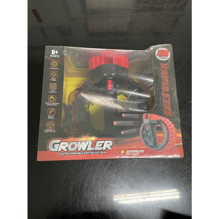 GROWLER電動 連發 軟彈槍 環形 軟彈發射器 (Nerf彈可相容)