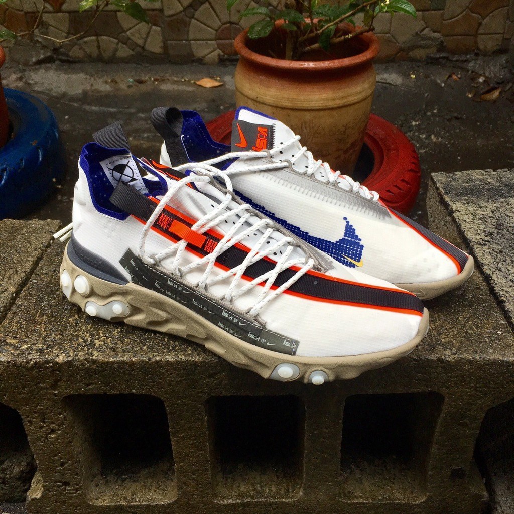 nike react wr ispa white
