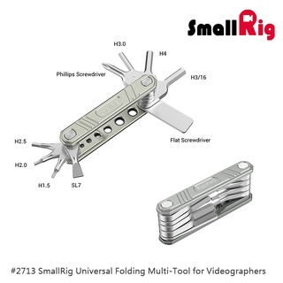 三重☆大人氣☆ SmallRig 2713 折疊螺絲刀板手 螺絲刀 螺絲起子 扳手套裝
