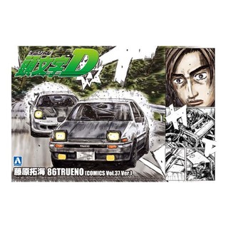 (大鳥叔叔模型)AOSHIMA青島 1/24 頭文字D 藤原拓海86 Trueno 37卷規格