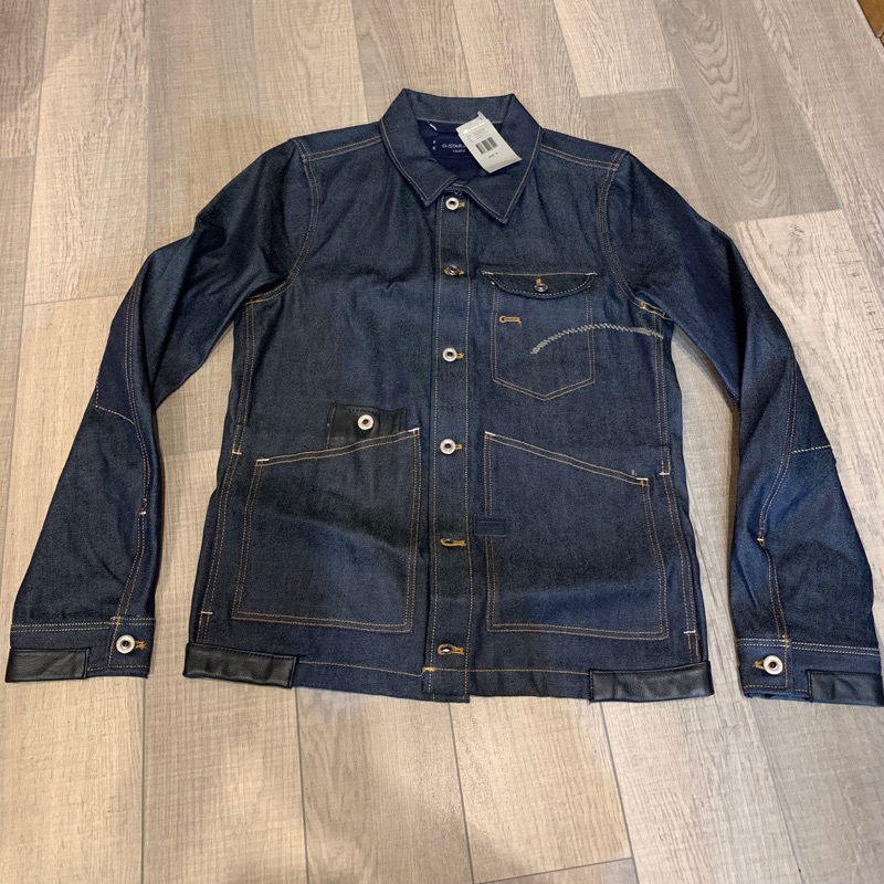 全新 G-star raw 30週年紀念牛仔外套 S號