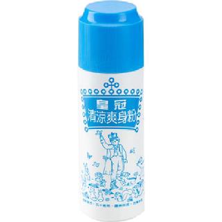皇冠 清涼爽身粉-180g/瓶(藍罐)[大買家]
