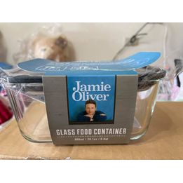 Jamie oliver 耐熱玻璃保鮮盒 方形 (小)