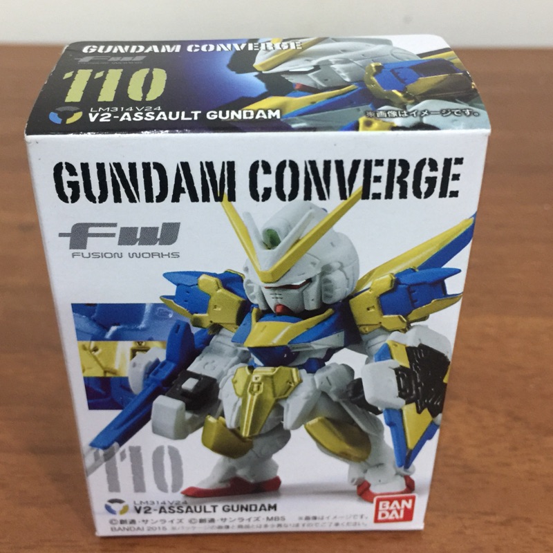 【花川戶模玩】  日版  全新未拆 FW GUNDAM CONVERGE 19   110 V2    ASSAULT