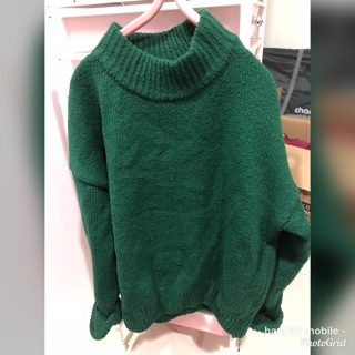 **HANI**韓式實穿厚冬季毛衣大衣立領