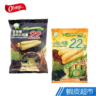 韓國 歐邁福 22綜合捲心穀物棒 綜合/黑芝麻 現貨 蝦皮直送