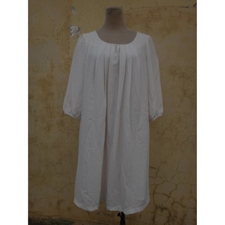 正品 INDIVI 米色 七分袖洋裝 size: 38