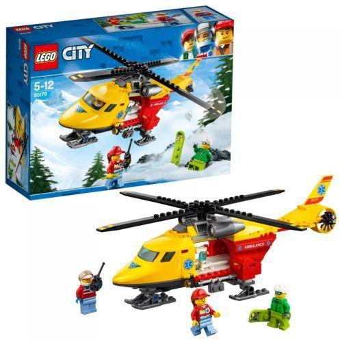 樂高 LEGO CITY 系列 LEGO 60179 救護直升機 全新未拆