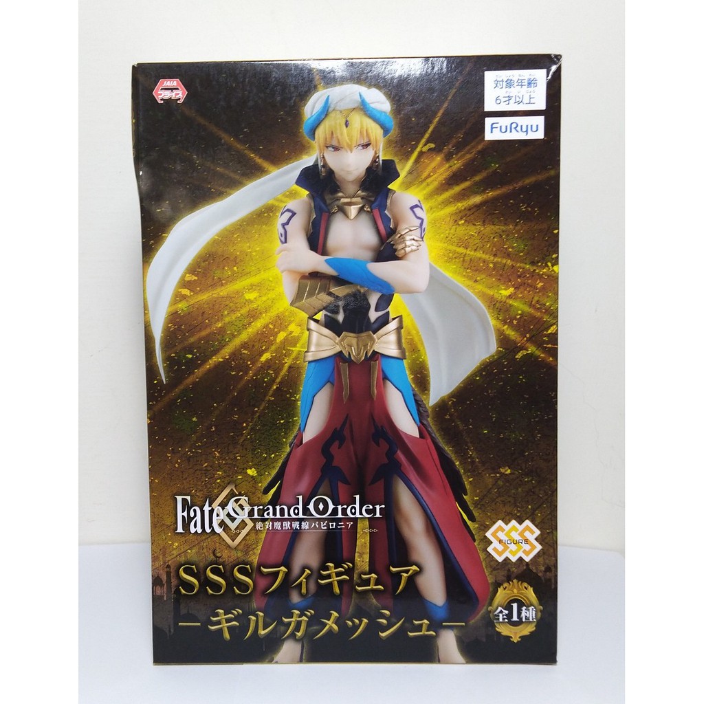Fate Grand Order 絕對魔獸戰線吉爾伽美什sss 未拆封日版公仔景品現貨tf 蝦皮購物