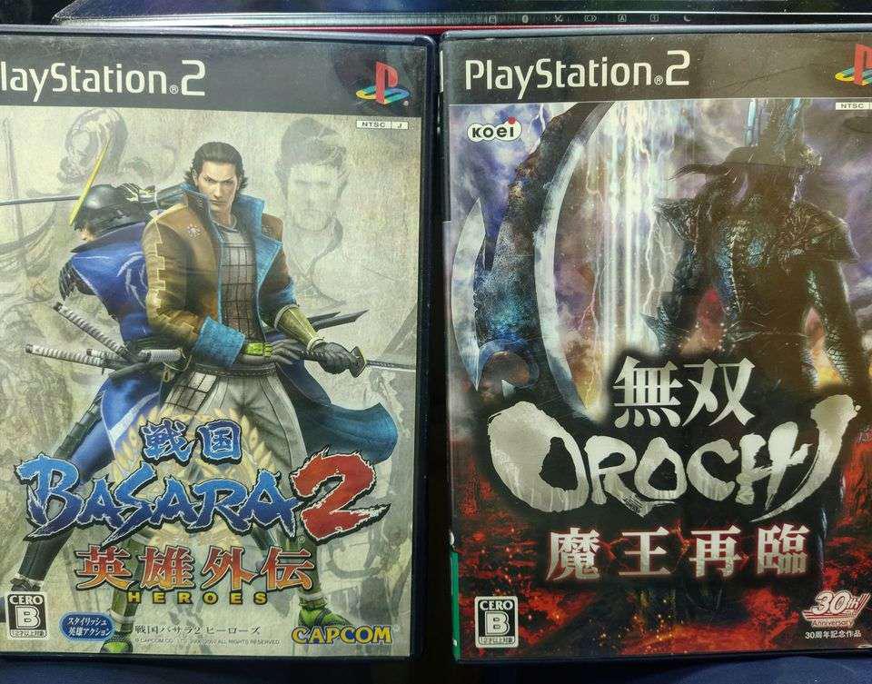 無雙出清價 網路最便宜ps2 2手原廠遊戲片無雙orochi 蛇魔魔王再臨賣0而已 蝦皮購物