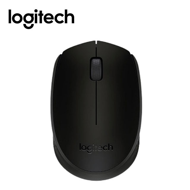 Logitech 羅技 B170 無線滑鼠 無線光學滑鼠 黑【JT3C】