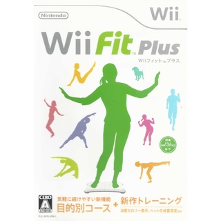 【二手遊戲】任天堂 NINTENDO WII 塑身 加強版 WIIFIT FIT PLUS 日文版 (需另購平衡板)