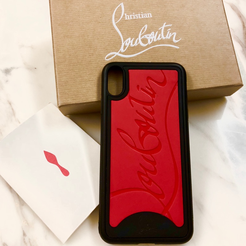 Christian louboutin 法國巴黎紅底鞋 Apple iPhone xs max 手機殼