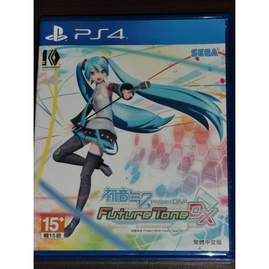 PS4 初音未來 Project DIVA Future Tone DX 中文版 二手