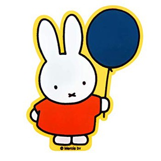 車之嚴選 cars_go 汽車用品【DB05】日本進口 MIFFY米飛兔 拿氣球圖案 儀表板 止滑墊 防滑墊