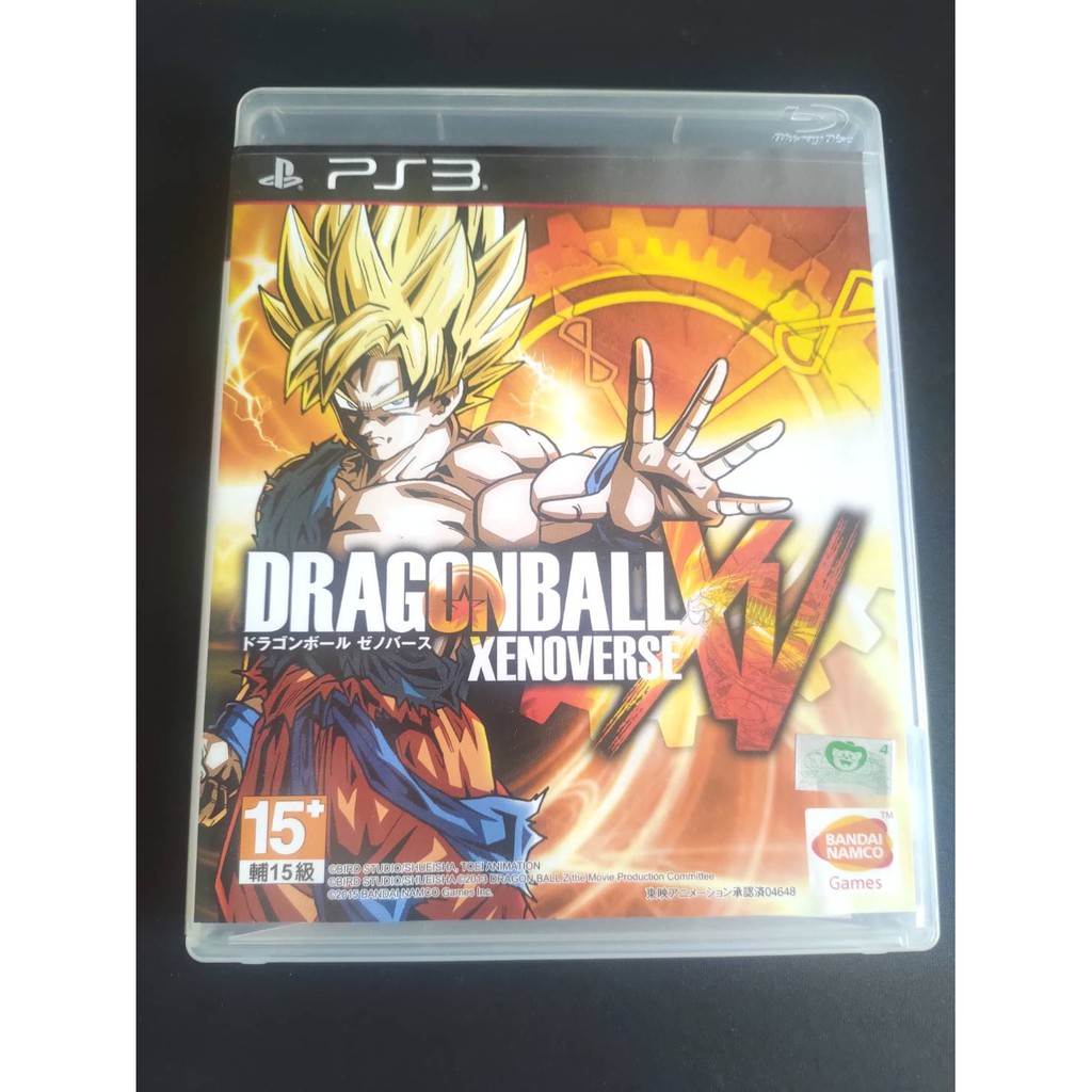 七龍珠 XV DRAGON BALL XENOVERSE 日文 PS3 playstation 3 遊戲片   手冊全