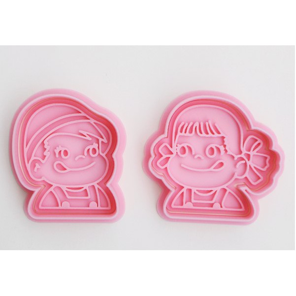 🌹甜食愛上我😋🌹 不二家 牛奶妹 牛奶仔 3D 列印 打印 餅乾模 餅乾模具 PLA