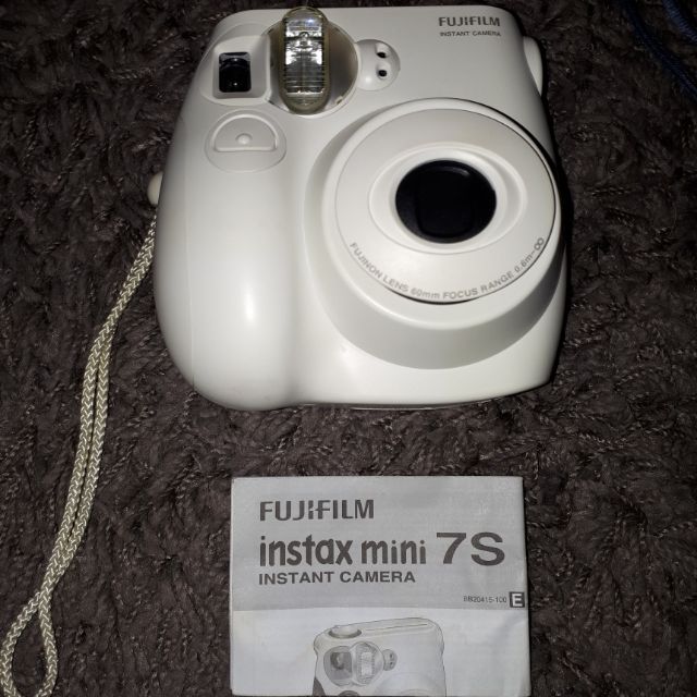 ♡♡♡急售 FUJIFILM Instax Mini 7s 富士 拍立得 9.5成新  內含7張底片可用♡♡♡