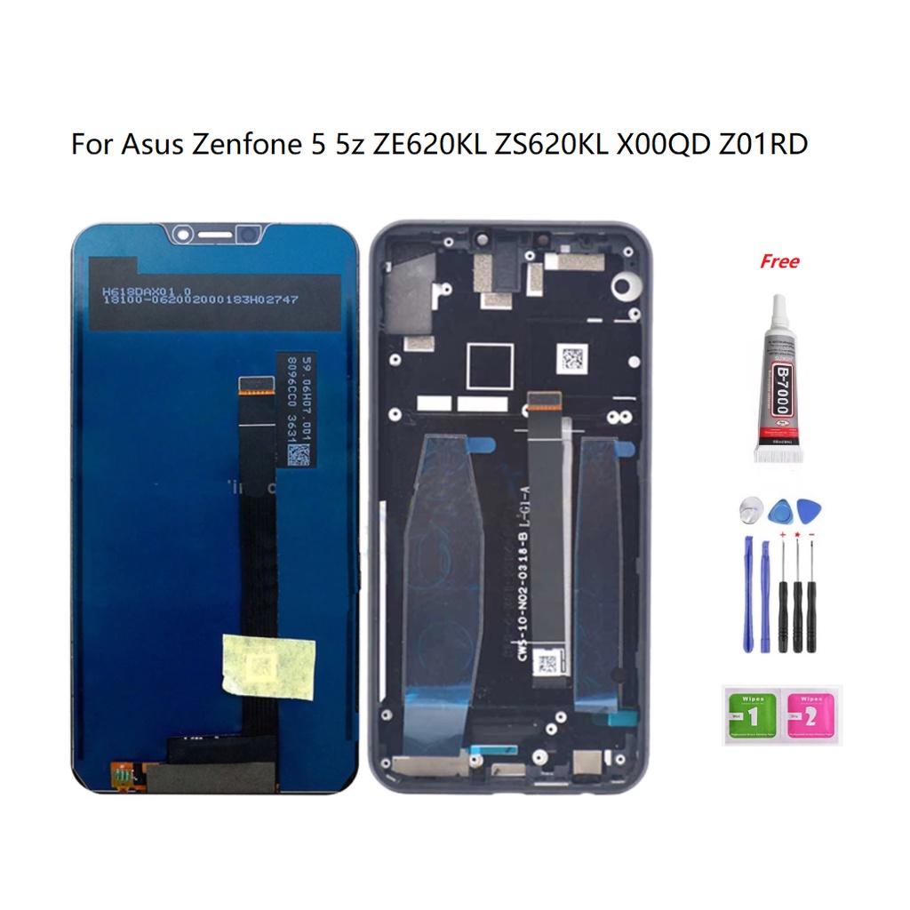 帶框螢幕總成兼容華碩 Zenfone 5 2018 ZE620KL 5Z ZS620KL X00Q Z01RD
