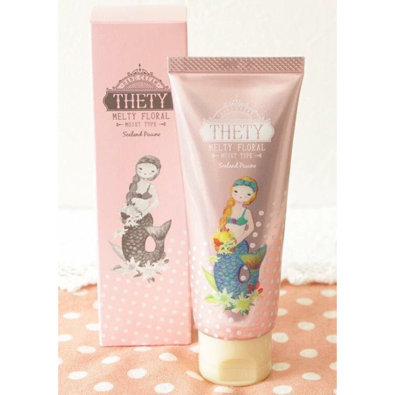 🌷現貨🌷 日本超人氣商品 THETY MELTY FLORAL  美人魚保濕護手霜-蹺蹺板代購