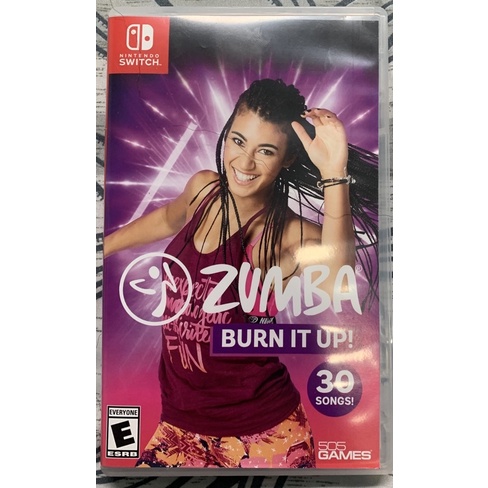 （二手）倫巴 尊巴 健身舞 燃燒脂肪吧 Zumba: Burn It Up! 中文 switch ns 任天堂