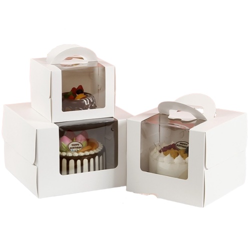【現貨含稅開發票】巴斯克 幕斯 甜點 生日蛋糕盒 起司蛋糕盒 純白 手提 蛋糕包裝 奶油蛋糕盒 雪花酥