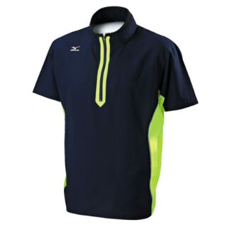 美津濃 MIZUNO 春夏新款棒壘球短袖防風衣 12TE7V5113 上市超低特價$1250元(件)