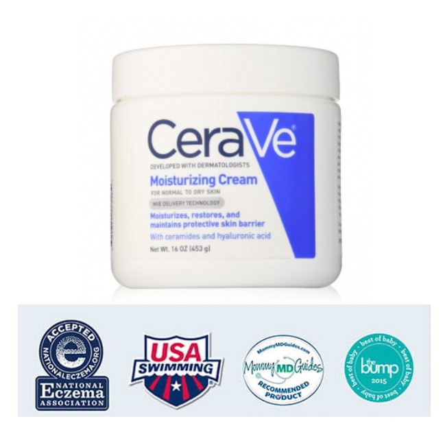 美國CeraVe Moisturizing Cream保濕乳霜(16oz)