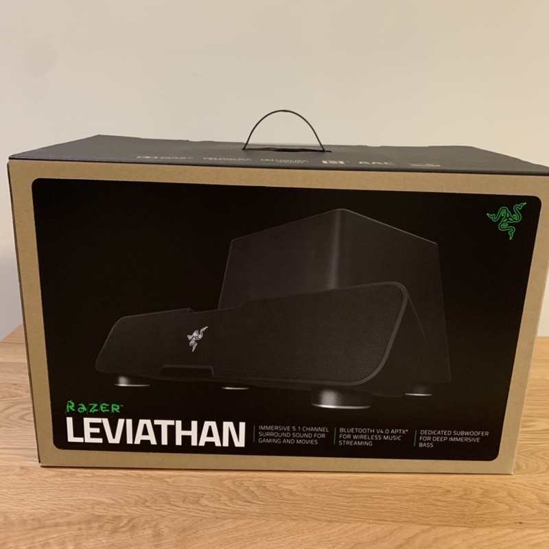 RAZER 雷蛇 LEVIATHAN 利維坦巨獸 5.1聲道 藍牙喇叭 無線喇叭