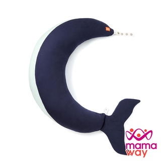 【Mamaway媽媽餵】 鯨魚造型 月亮枕 孕婦枕、枕套