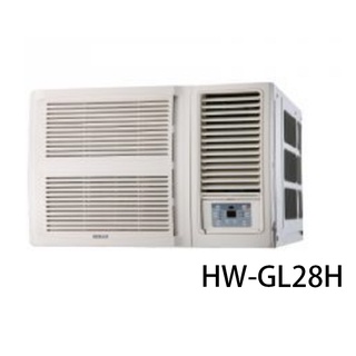 HERAN 禾聯 4-5坪 窗型 冷暖 變頻 右吹式 冷氣 HW-GL28H