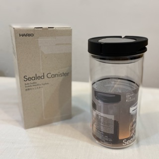全新 HARIO 玻璃密封罐 MCNJ-300-B 儲豆罐 收納罐 保鮮罐 咖啡粉 咖啡豆 保存 保鮮盒 保鮮