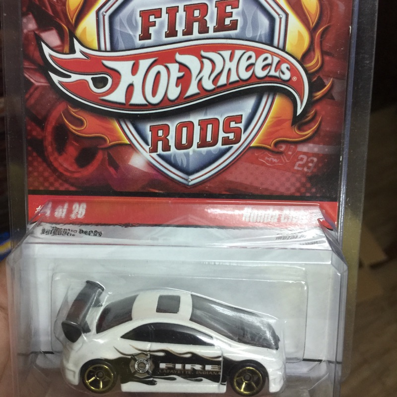 風火輪 Hot wheels Fire Rods 稀有限量 Honda 喜美 civic si非多美 Tomica 54