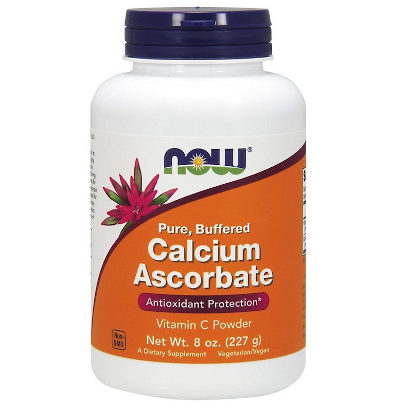 【喵喵喵】貓咪  Now, Calcium Ascorbate, 100% 純維他命C 維生素C 粉 227克