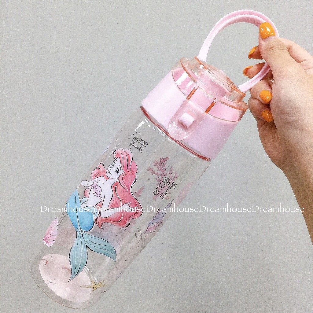 東京迪士尼 小美人魚 貝殼 城堡 夏季 隨身 冷水壺 冷水杯 水壺 水杯