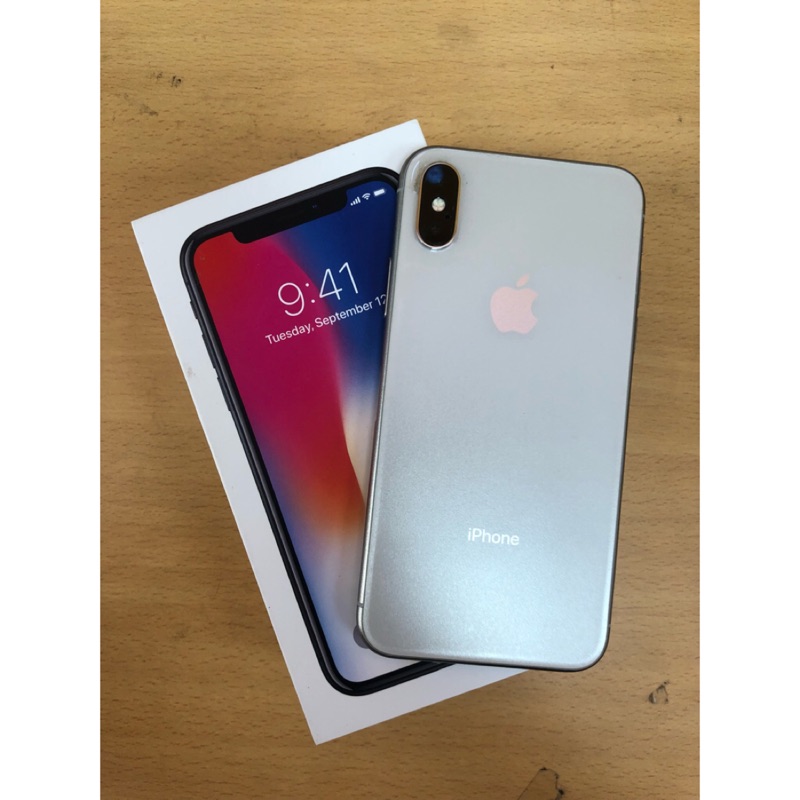 二手 iPhone X 256G 銀色 可刷卡