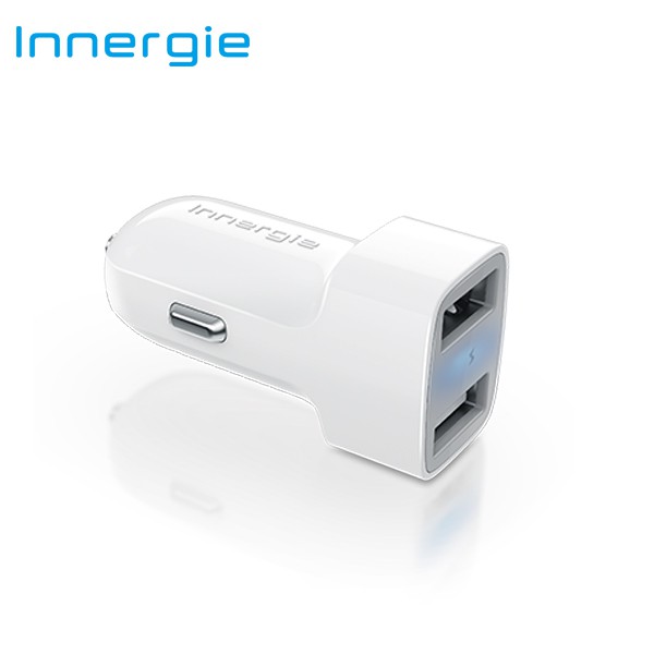 台達電 INNERGIE 24瓦智能雙USB極速車充 雙孔共4.8A大電流輸出 現貨 廠商直送