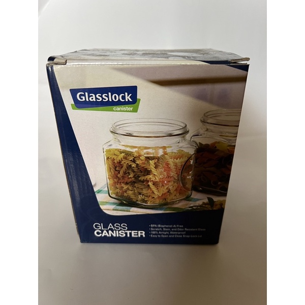 Glasslock 玻璃保鮮罐 1500ml 玻璃罐 密封罐 保鮮罐 零食罐 堅果罐