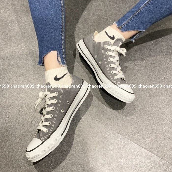 超人正品公司貨Converse 1970 70 灰色 低筒 帆布鞋 164951C（寄出前可實拍）