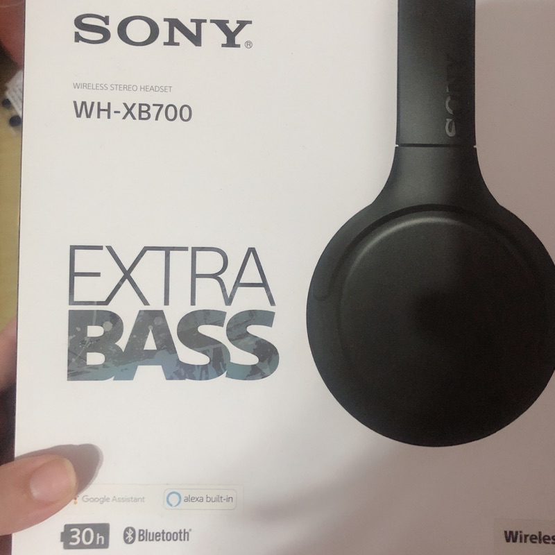 Sony WH-XB700 EXTRA BASS 無線藍牙耳罩式耳機