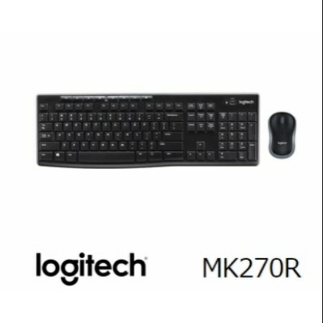【現貨現降200元】【平日24小時出貨】羅技 Logitech MK270R   無線滑鼠鍵盤組合